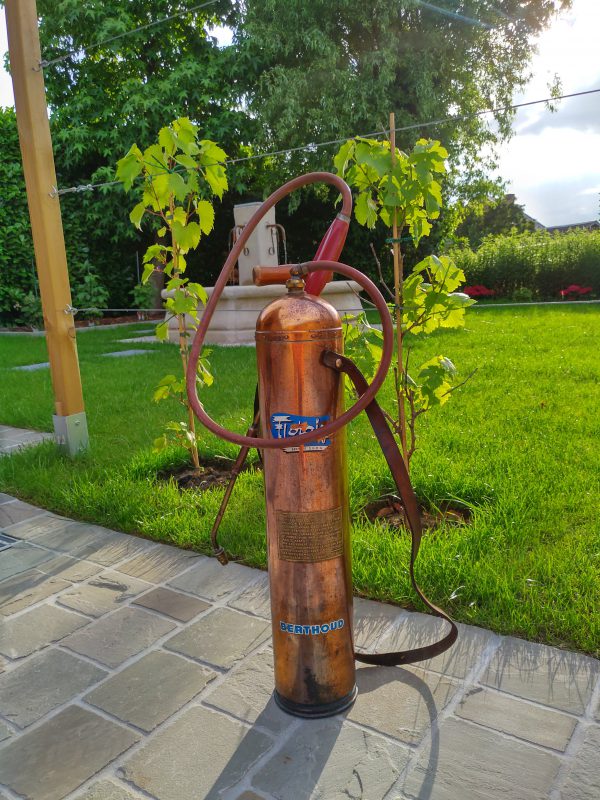 Barthoud 1900's antique copper vineyard sprayer